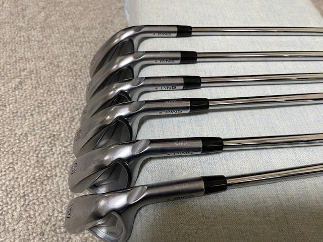 PING i210 アイアンセット 5～9,W 6本 橙 モーダス120 S
