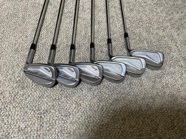 PING i210 アイアンセット 5～9,W 6本 橙 モーダス120 S
