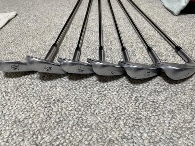 PING i210 アイアンセット 5～9,W 6本 橙 モーダス120 S