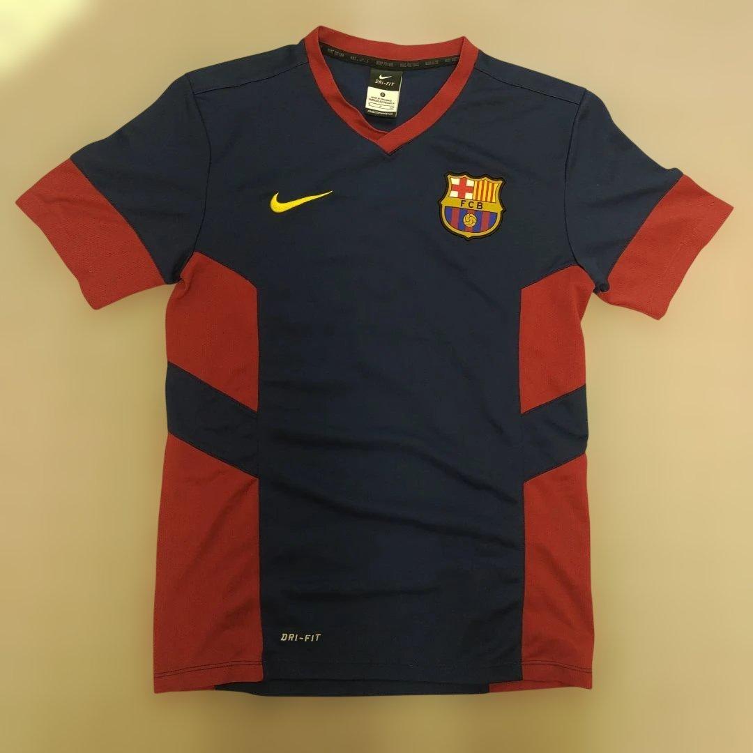 美品 NIKE BarcelonaFC ゲームシャツ ユニフォーム バルセロナ