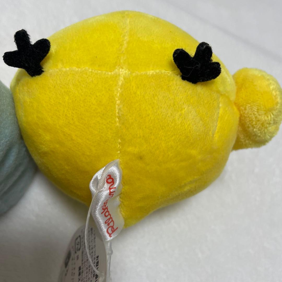 2007 リラックマキャラバン　特別商品　キイロイトリ　携帯スタンドぬいぐるみ