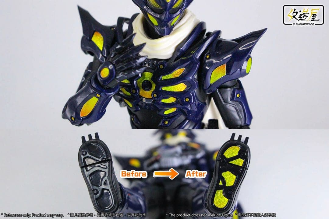 【新品】フィギュアーツ仮面ライダードレッド用　劇中再現ラメシール　ガッチャード系