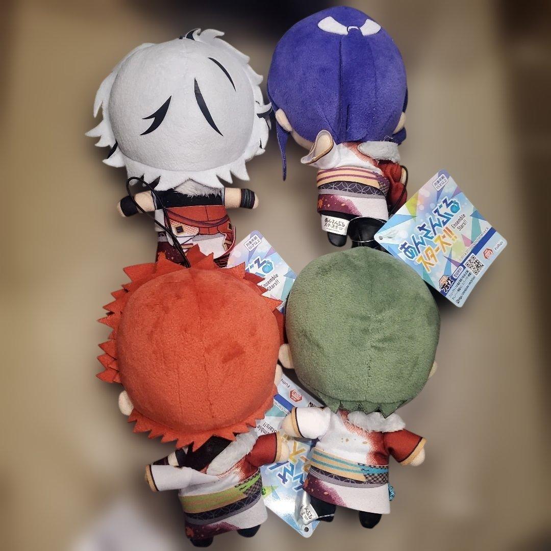 新品未使用紅月 4種コンプセット あんさんぶるスターズ‼︎ぬいぐるみGiGO限定