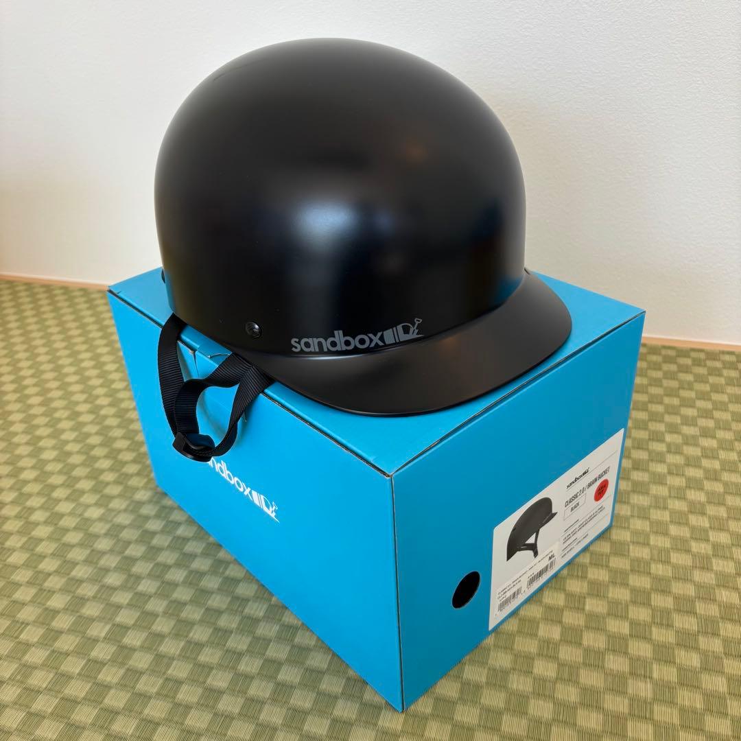 【1回のみ使用】sandbox CLASSIC 2.0 ヘルメット　MLサイズ