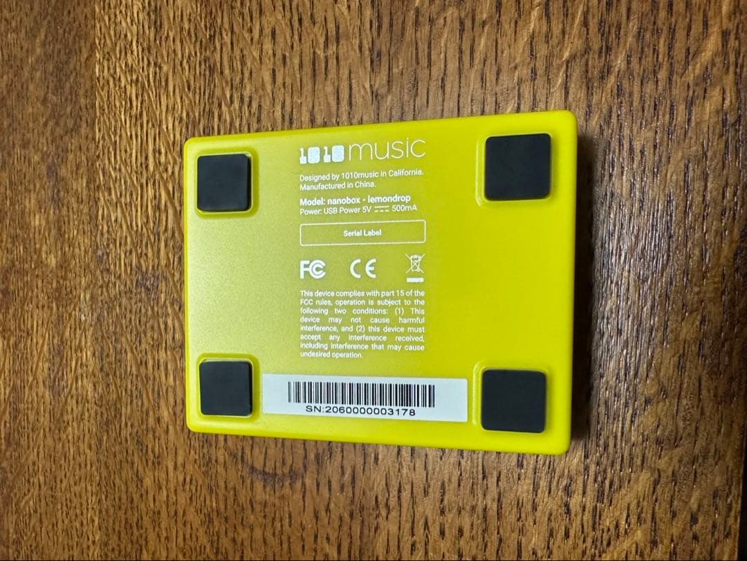 1010music Nanobox Lemondropグラニューラシンセサイザー