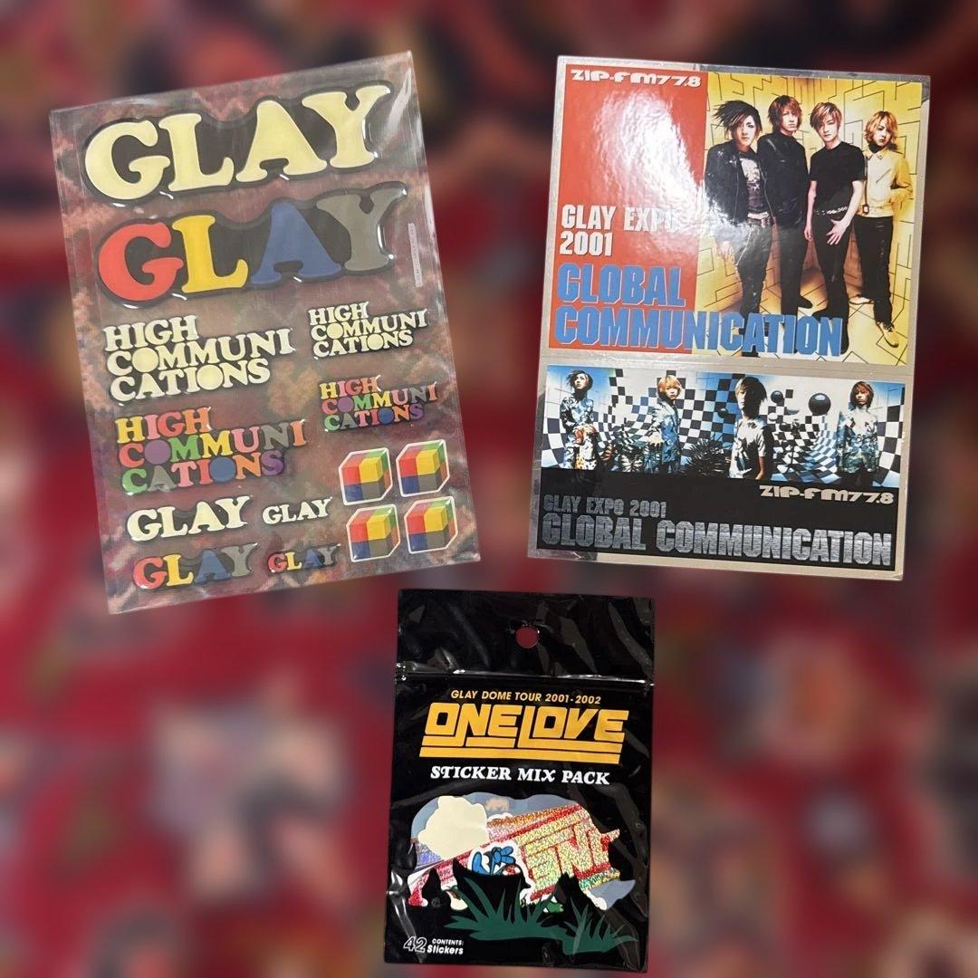 GLAY ステッカーおまとめ