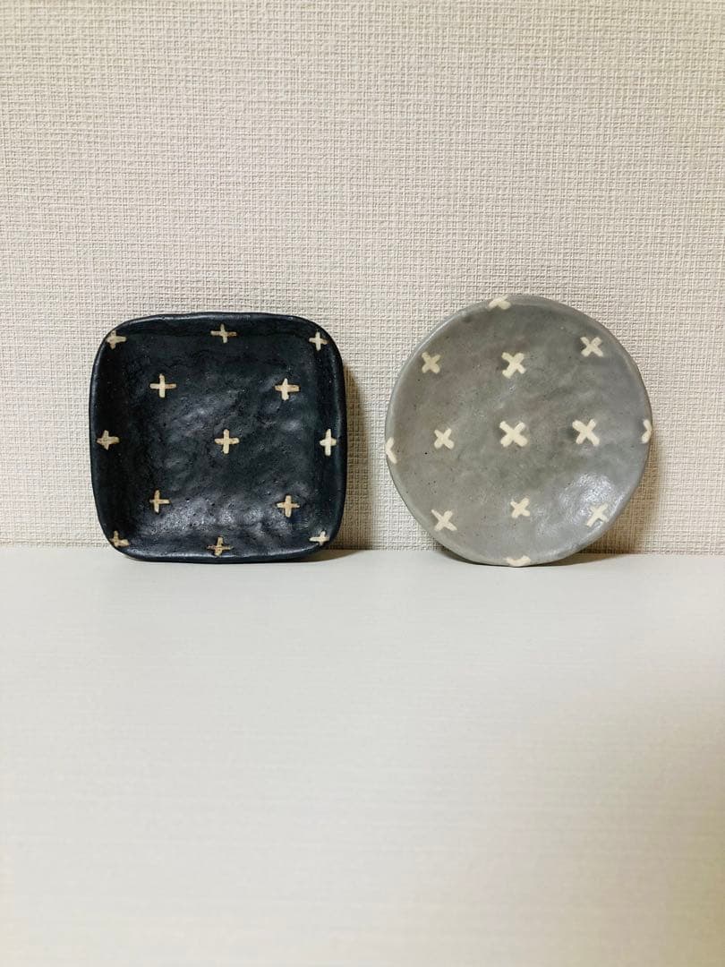 宇田令奈さん　小皿4枚セット クロス