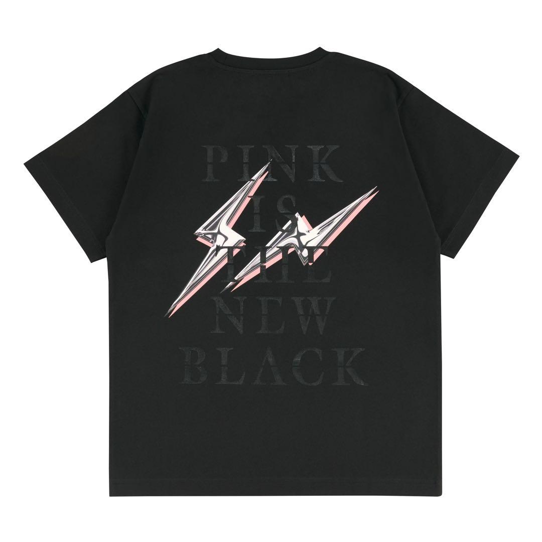 BLACKPINK FRAGMENT Tシャツ　ブラック　L