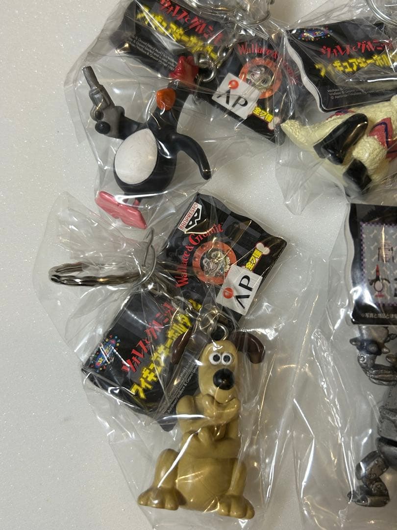フィギュアキーホルダー ウォレスとグルミット