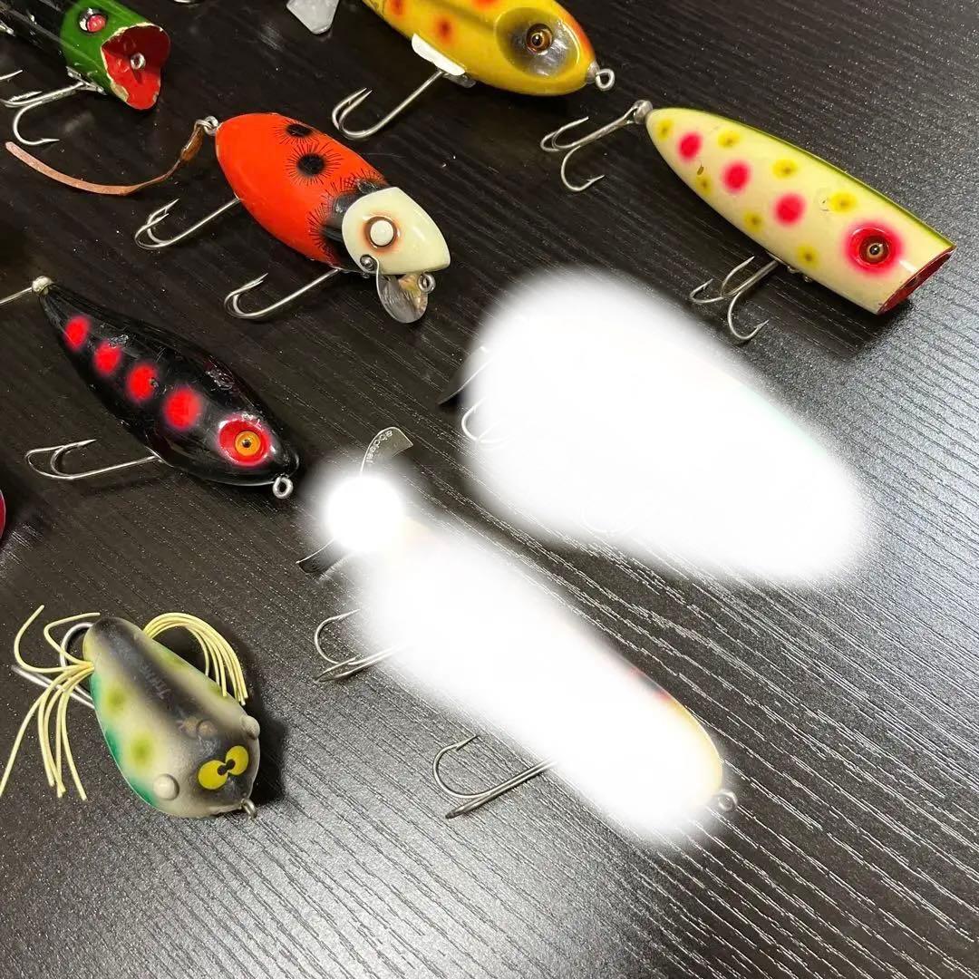 バラ売り、まとめ売り可⭐︎レア物含むハンドメイドトップウォータールアーのセット