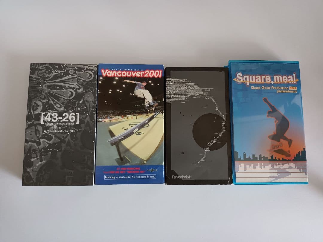 スケートボード ビデオ12本セット　VHS
