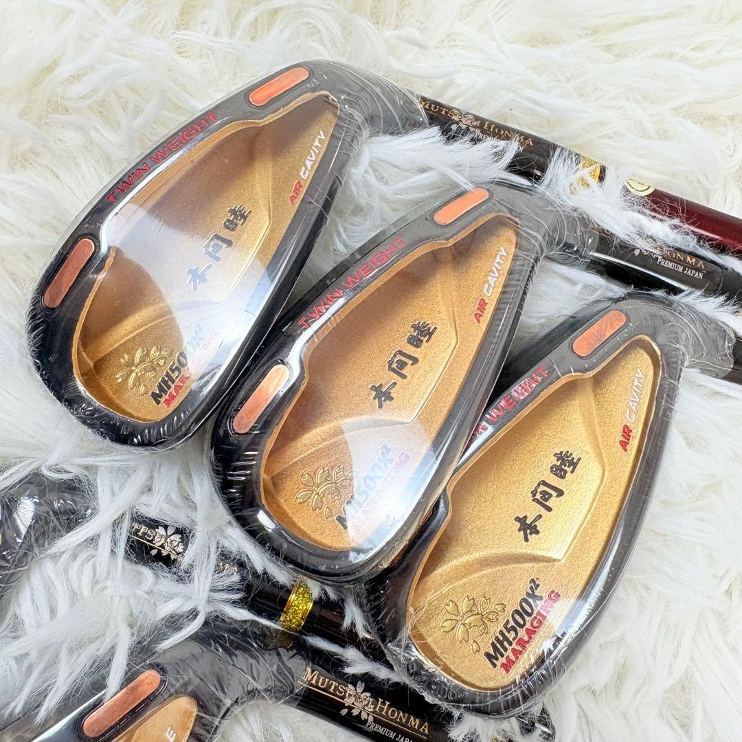 ムツミ ホンマ MH500X2 メンズ アイアンセット HONMA 新品