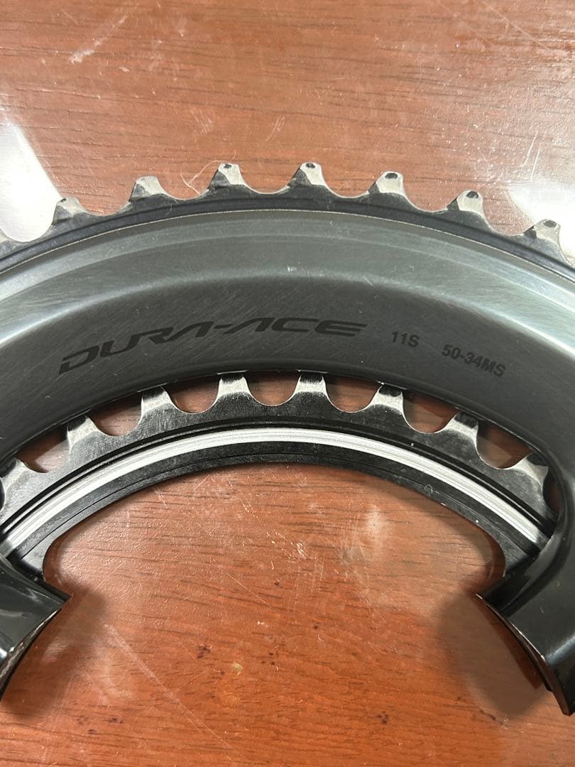 シマノ　DURA-ACE 11S 50-34T チェーンリング　r9100