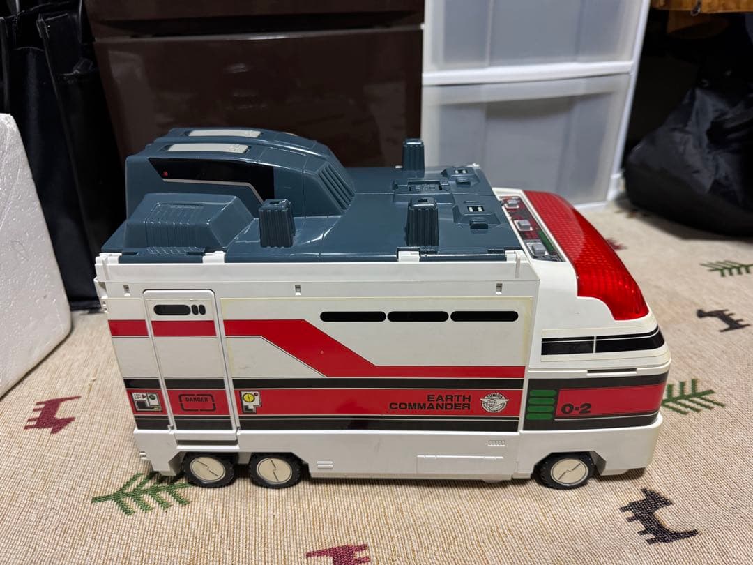 TOMY トミカ 未来緊急基地 アースコマンダー 当時物 動作確認済み ミニカー