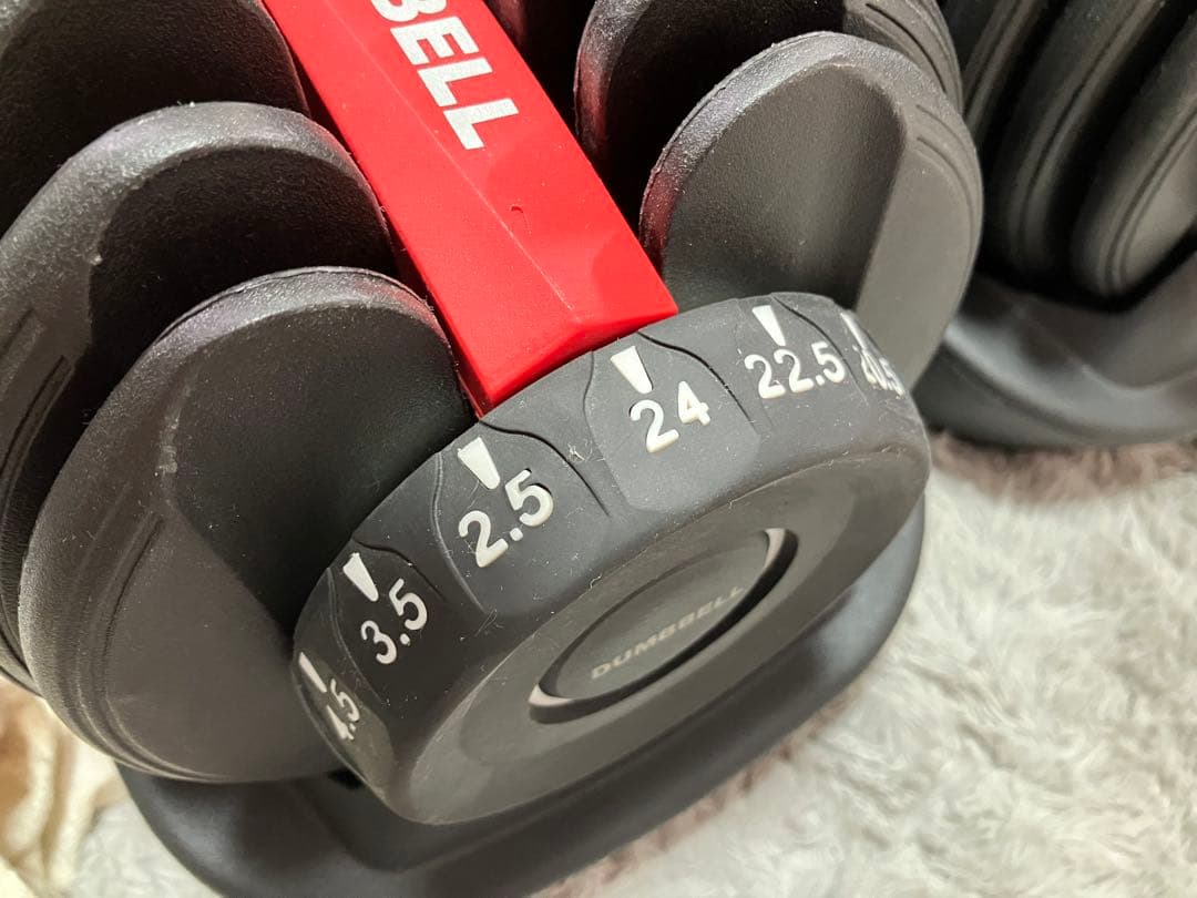 ① 可変式ダンベル 24kg