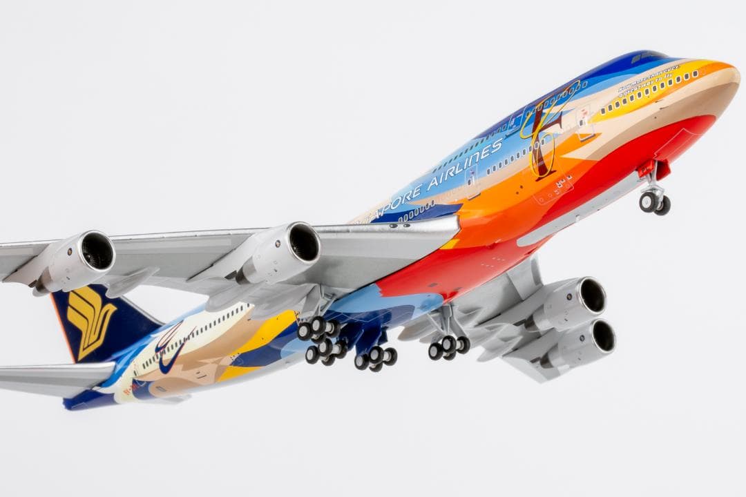 シンガポール航空 747-400 9V-SPL 1/400