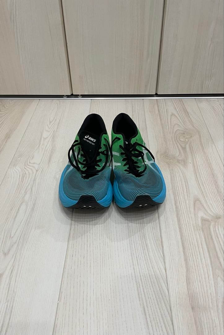 ASICS SPEED SKY+ 27.5cm（青/緑）　箱無し