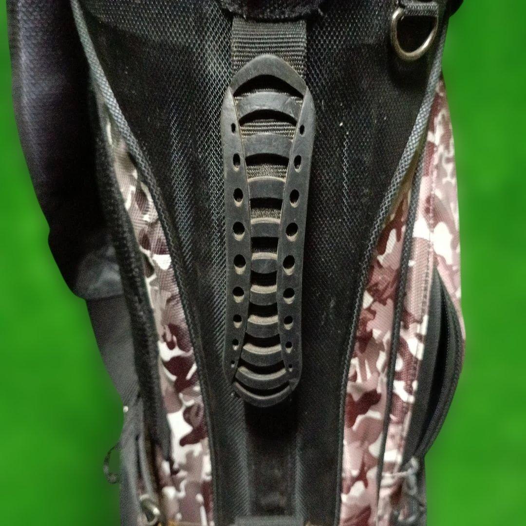 Callaway 迷彩キャディバッグ スタンド式 ※バック、フード色褪せあり