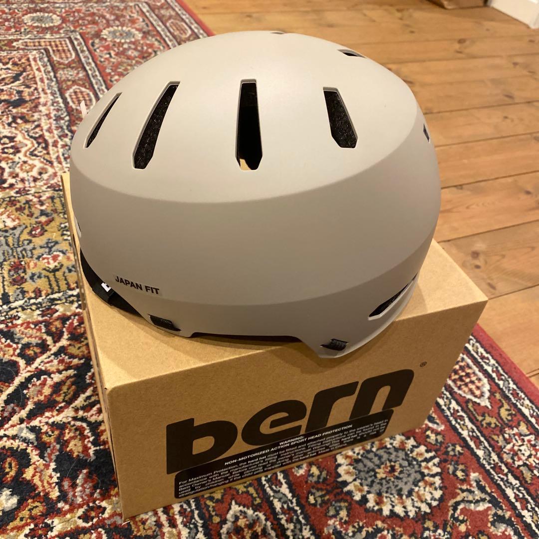 bern Macon 2.0 ヘルメット Mサイズ グレー