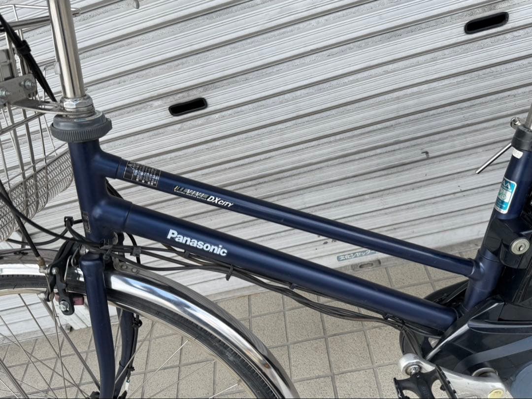 パナソニック電動アシスト 27インチ 新品バッテリー8.9Ah 充電器あり