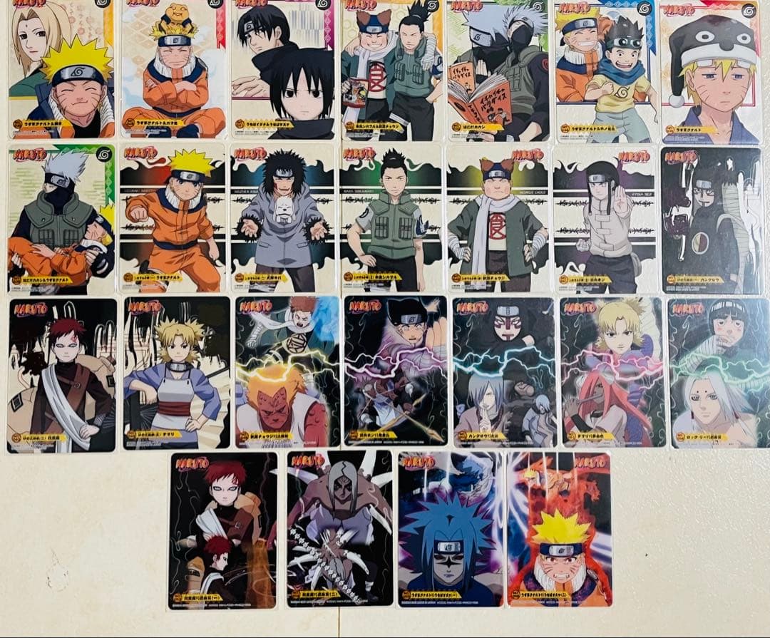 ナルト カードグミ セミコンプセット NARUTO サスケ カカシ イタチ 日向