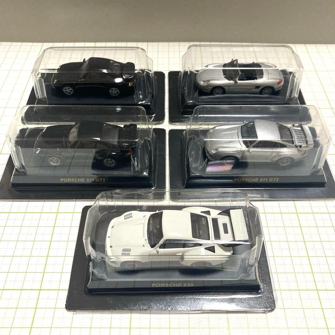 京商　1/64 PORSCHE 5台