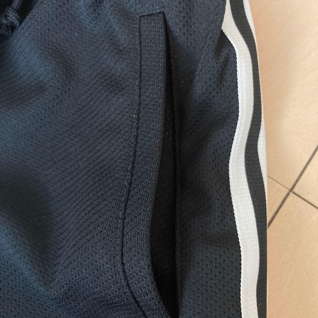 90s未使用品デサント製adidas メッシュセットアップ　MLサイズ