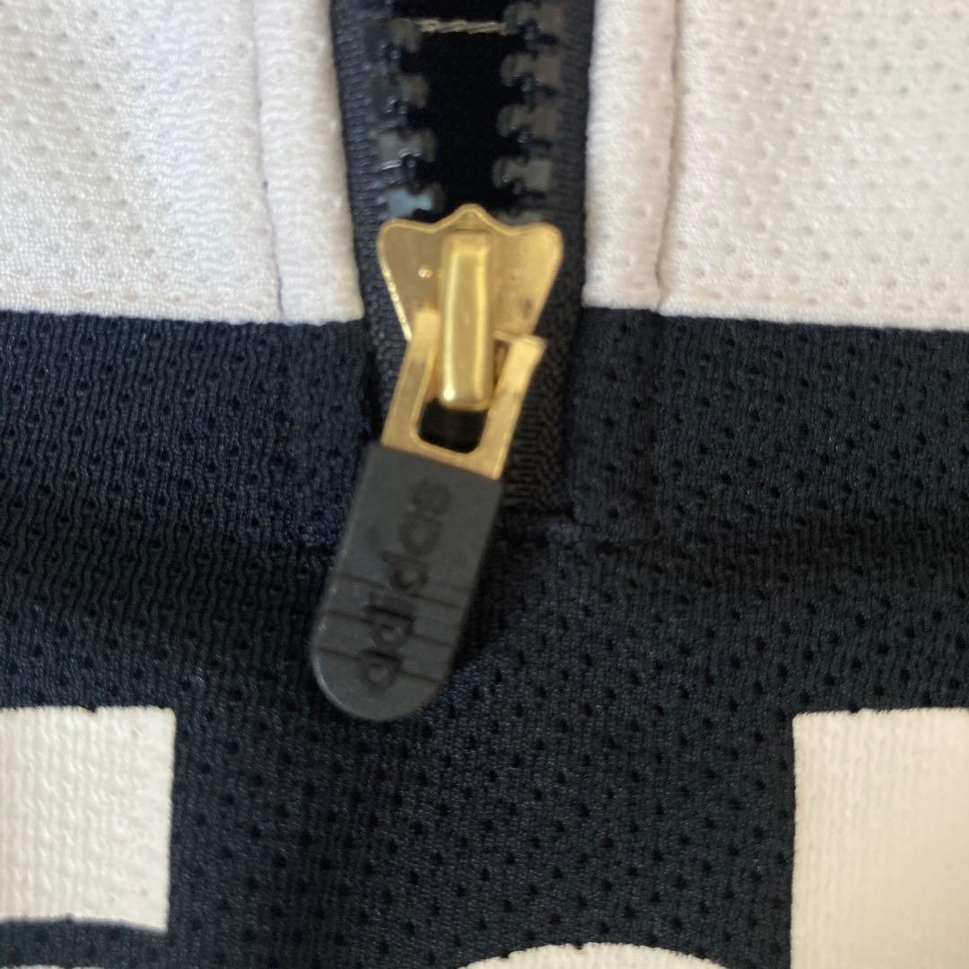 90s未使用品デサント製adidas メッシュセットアップ　MLサイズ