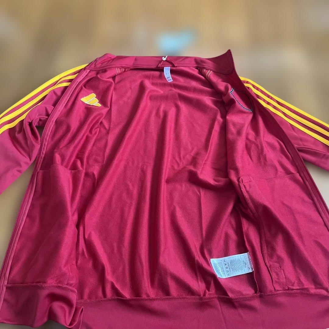 ASローマ adidas DNAコレクション ジャケット(XS)