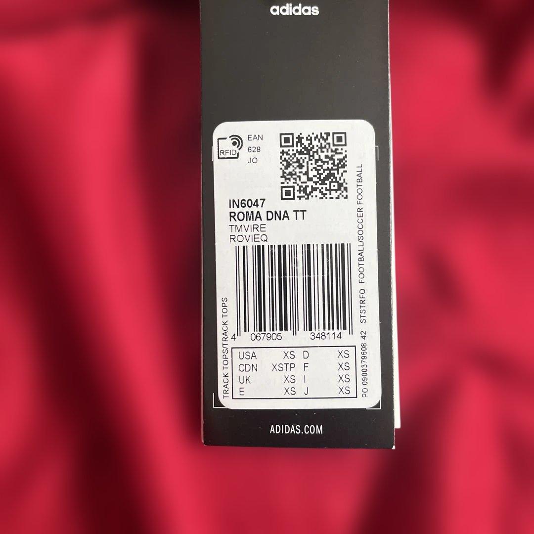 ASローマ adidas DNAコレクション ジャケット(XS)