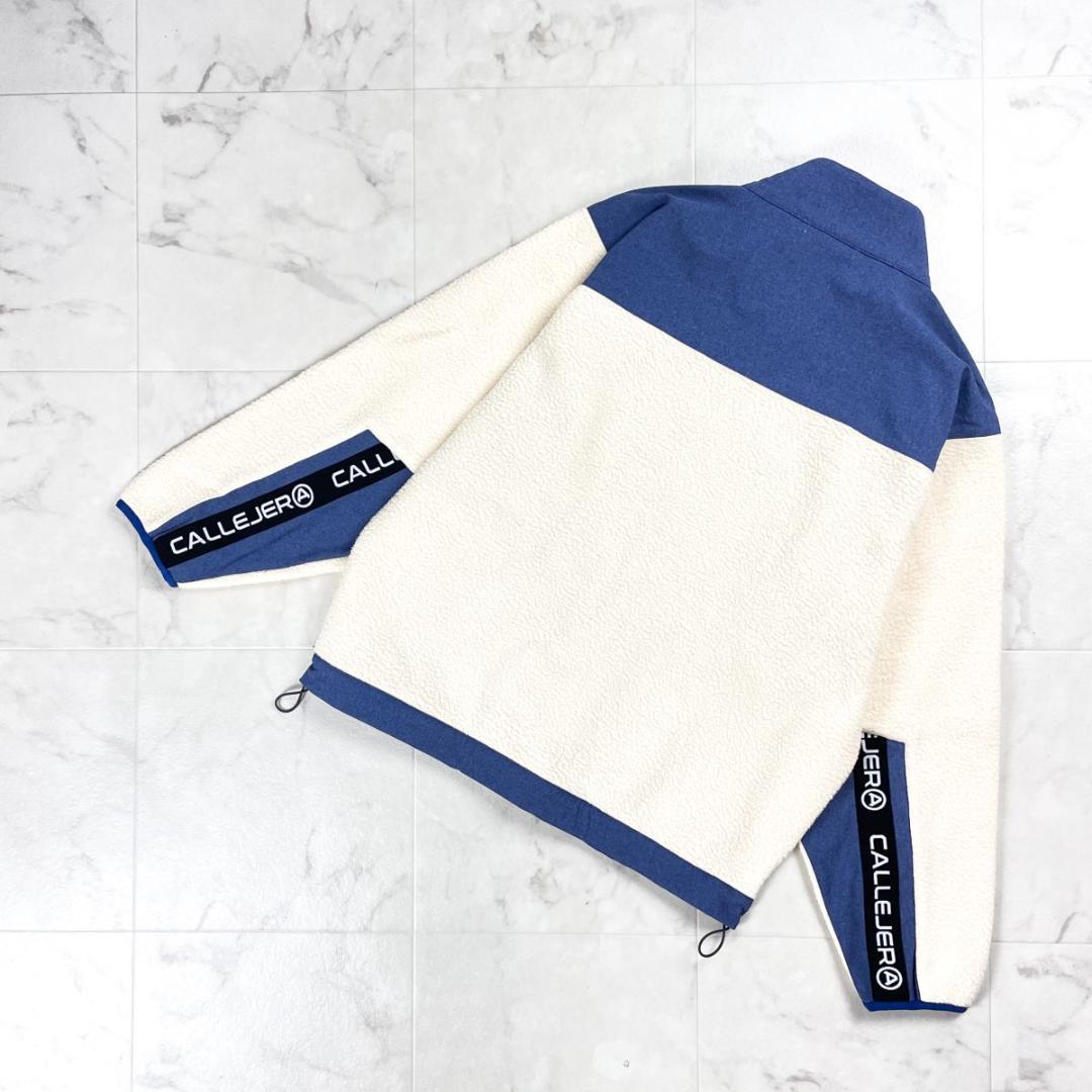 美品 CALLEJERA トラックスーツセットアップ 青 サイズ6*JD334