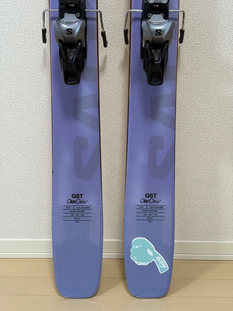 SALOMON 22-23 QST 106 181cmフリーライドスキー