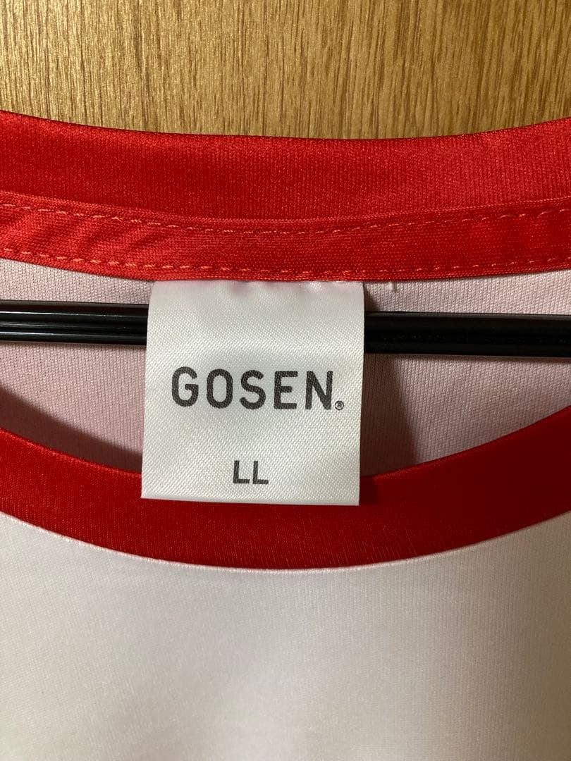 GOSEN Tシャツ(レッド・ピンク)