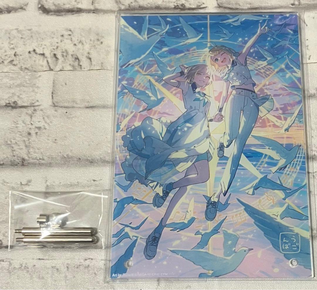 プロセカ 日野森志歩 鏡音リンクリフェスアクリルパネル