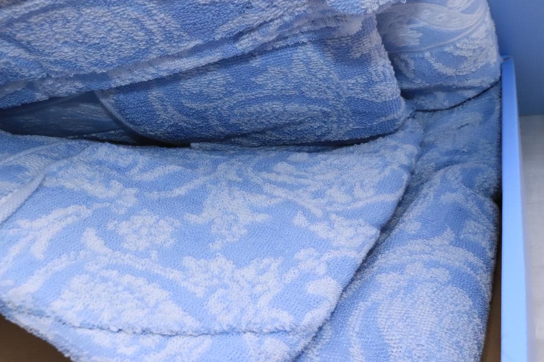 ◇ ウェッジウッド タオルケット ブルー 140x190cm