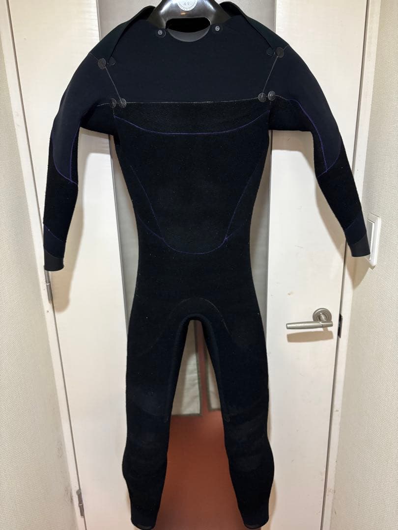 AXXE　HUMID　ロングチェストジップ　セミドライ　MLBサイズ相当