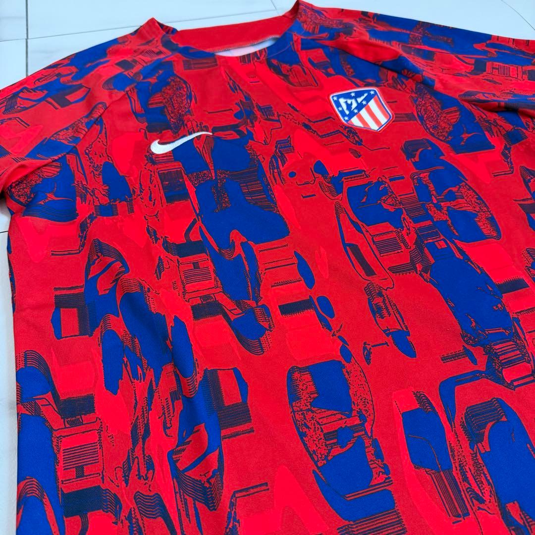 NIKE ナイキ　アトレティコマドリード　プレマッチトップ　プラクティスシャツL
