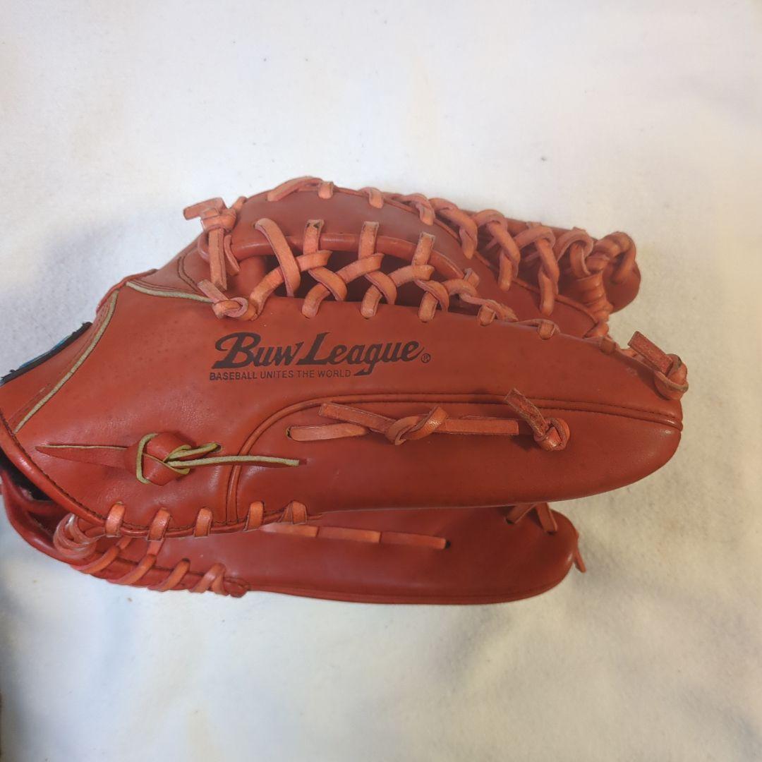 Bunt League 硬式野球グローブ オレンジ外野用