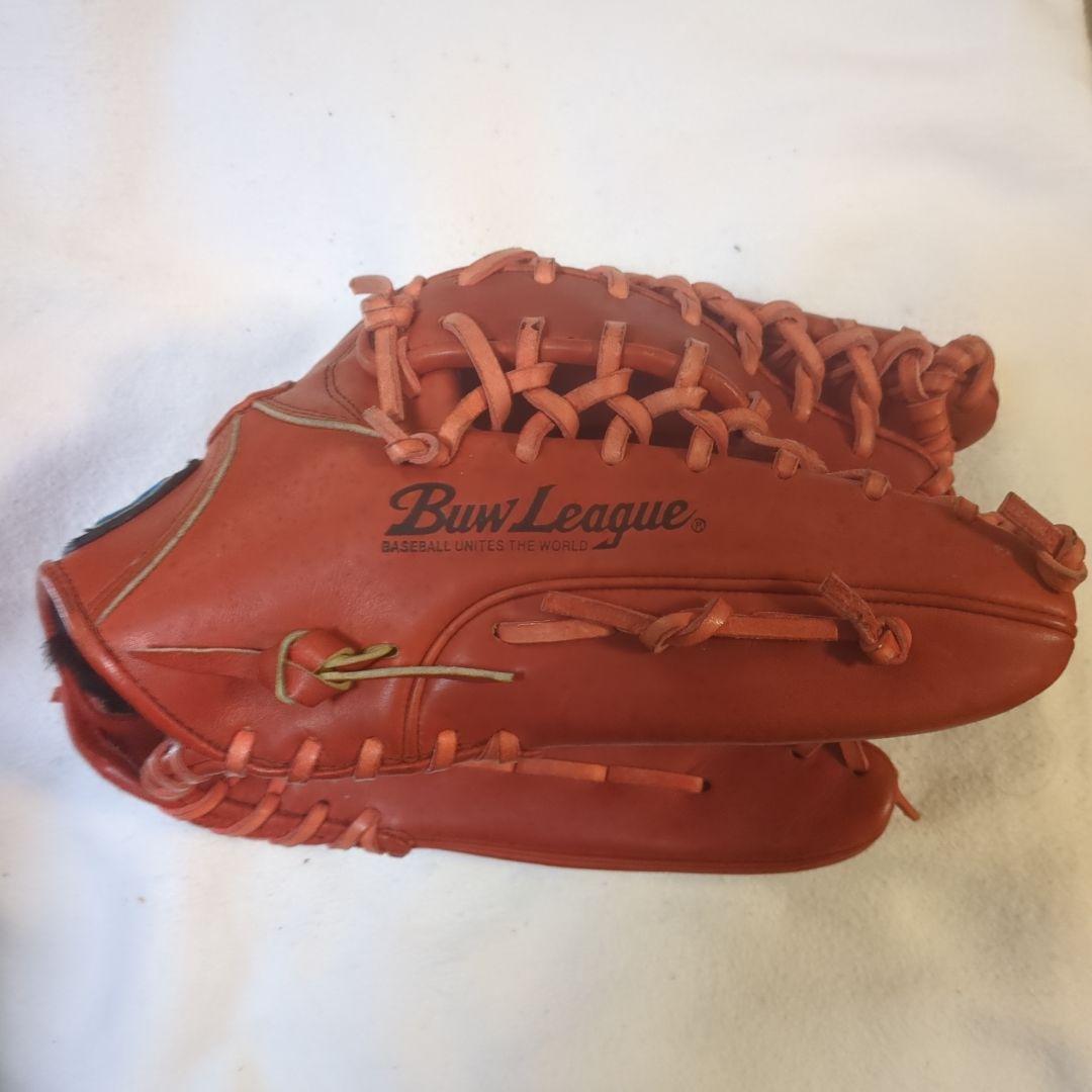 Bunt League 硬式野球グローブ オレンジ外野用