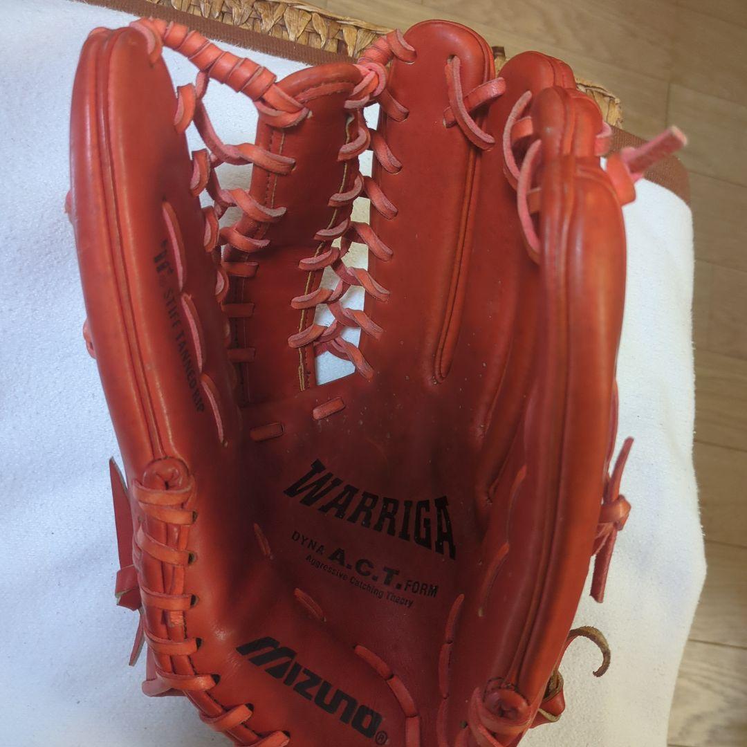 Bunt League 硬式野球グローブ オレンジ外野用