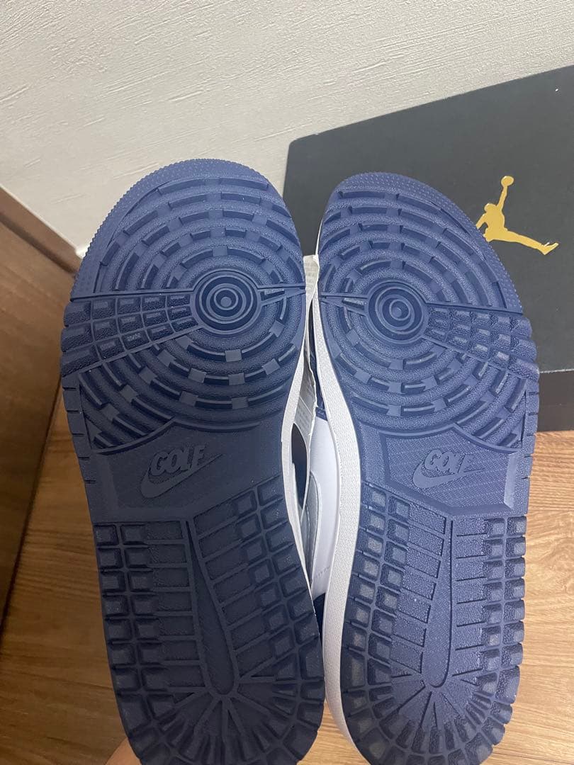 NIKE ジョーダン1HIGH G ネイビー　白　26cm ゴルフシューズ