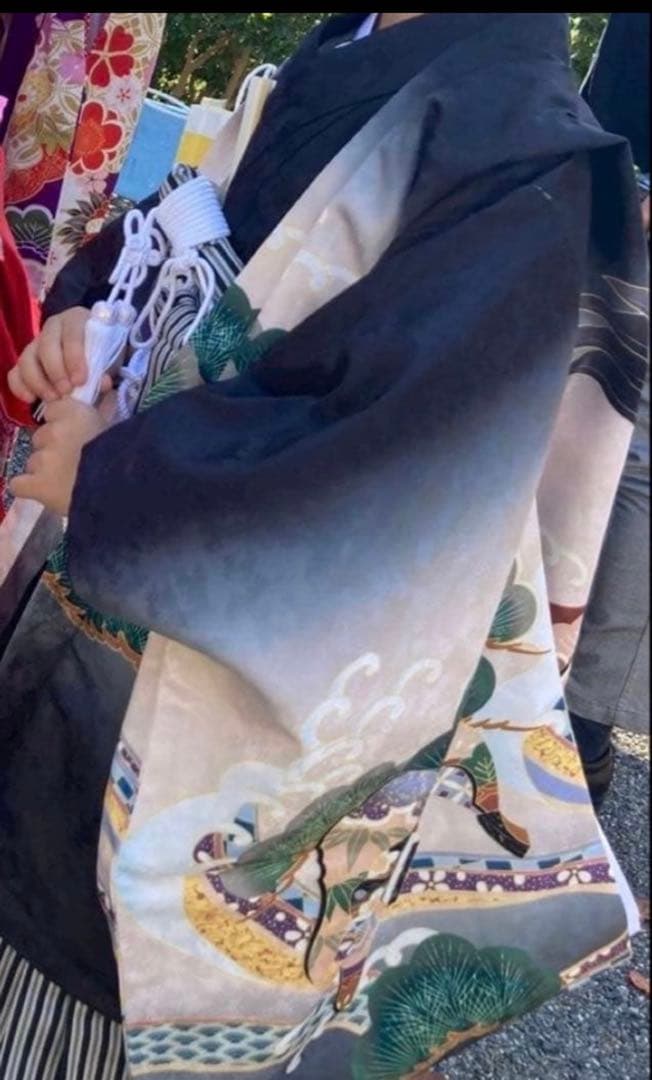 子ども用 七五三 着物フルセット（雪駄なし）　男の子　袴