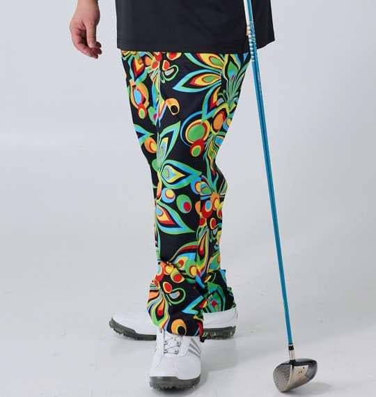 LOUDMOUTH ストレッチツイル柄ロングパンツ 58m