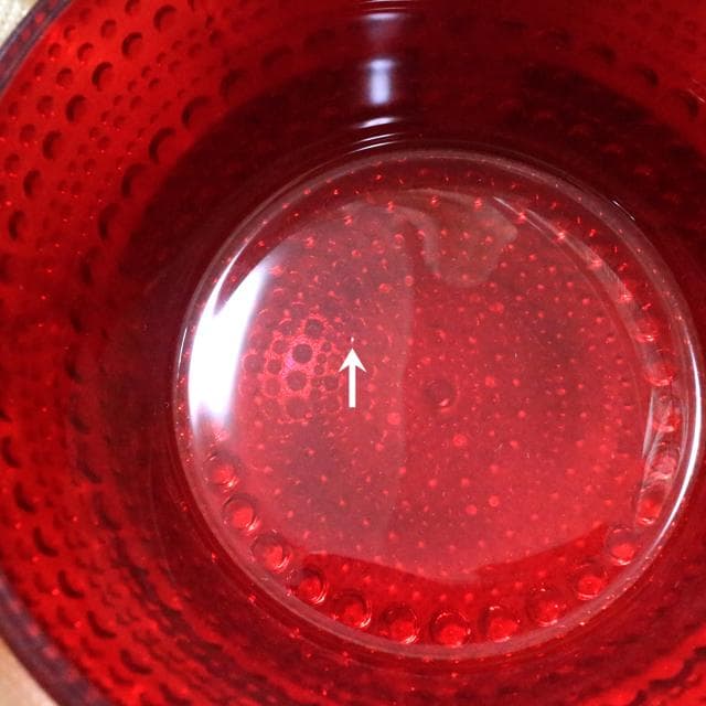カステヘルミ レッド ボウル ペアセット