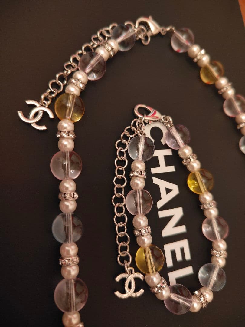 CHANEL ネックレスとブレスレットセット