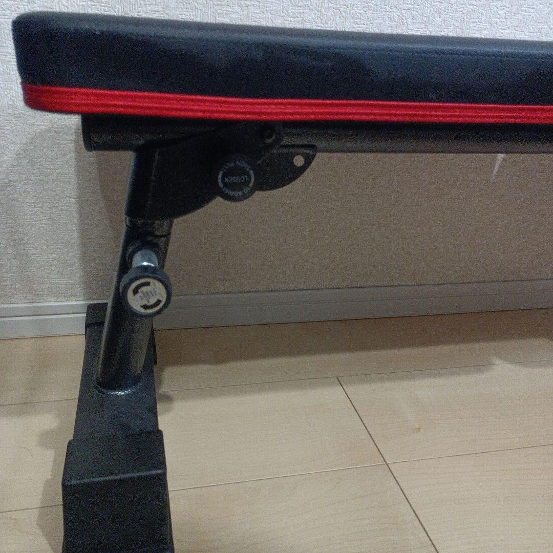 美品　フラットベンチ トレーニングベンチ　折りたたみ式