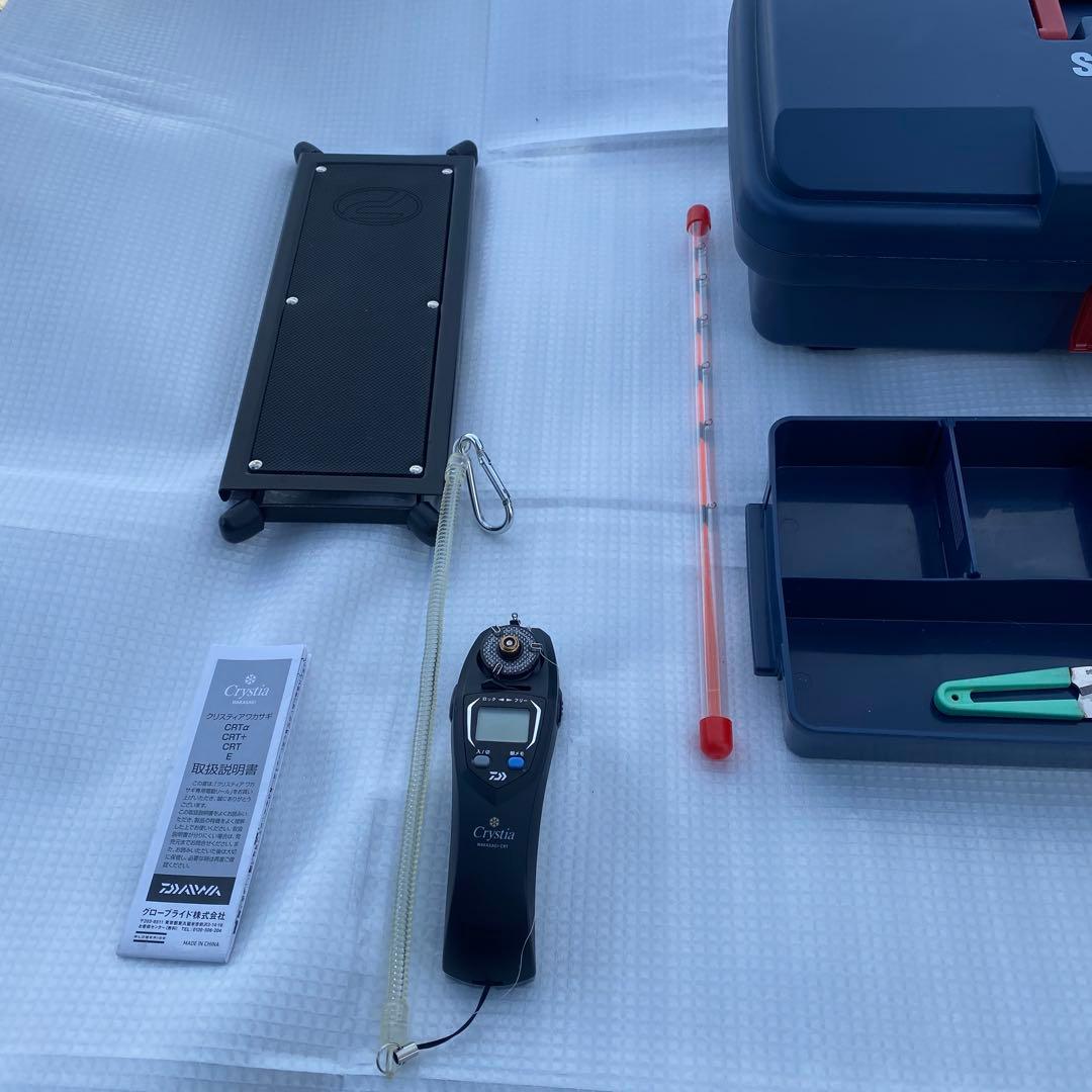 ワカサギ電動リール　ケース付き