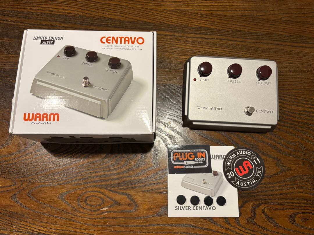 Warm Audio Centavo 限定版シルバー