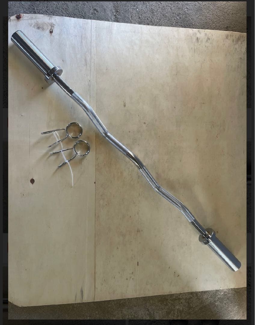 バーベルシャフト 120cm 直径50mm EZバー 送料無料