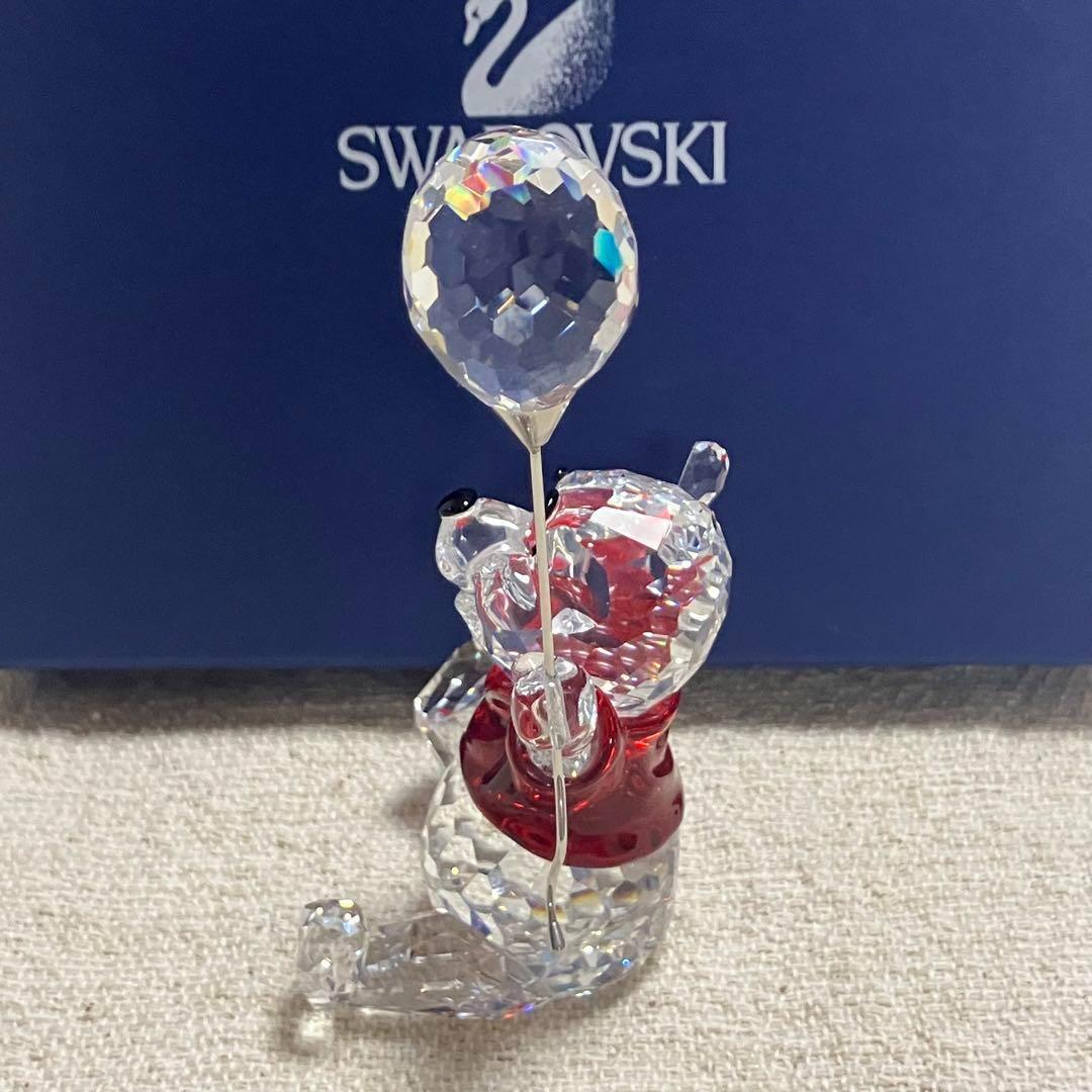 スワロフスキー　ディズニー　くまのプーさん　風船　正規品　未使用　箱付き　廃盤
